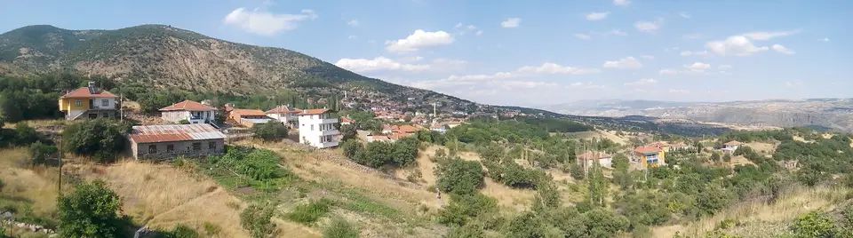 Akçakese mahallesinden bir görünüm (Güdül, Ankara)