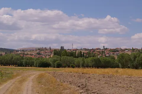 Feruz mahallesinden bir görünüm (Ayaş, Ankara)