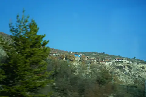 Doğanlar mahallesinden bir görünüm (Çamlıdere, Ankara)