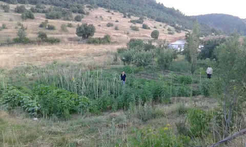 Karacaören mahallesinden bir görünüm (Kızılcahamam, Ankara)