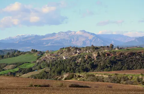 Topallı mahallesinden bir görünüm (Aladağ, Adana)