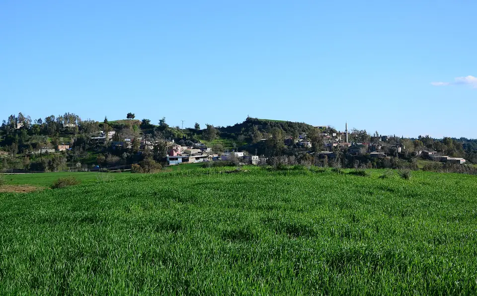 Otluk mahallesinden bir görünüm (İmamoğlu, Adana)
