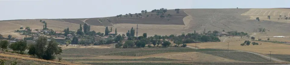 Sadıklı mahallesinden bir görünüm (Şereflikoçhisar, Ankara)