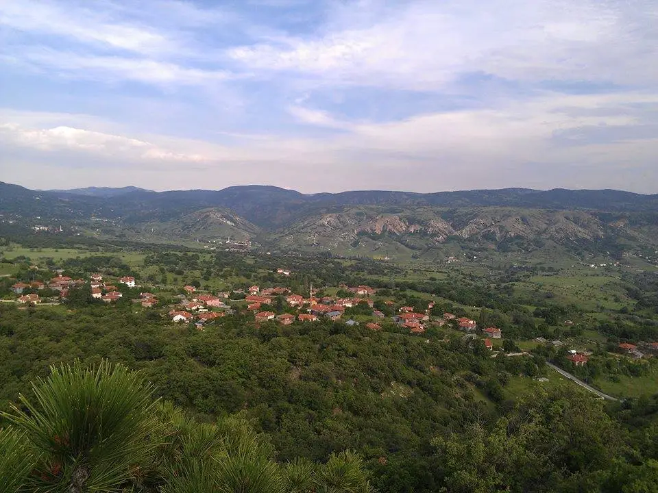 Yukarıkese mahallesinden bir görünüm (Kızılcahamam, Ankara)