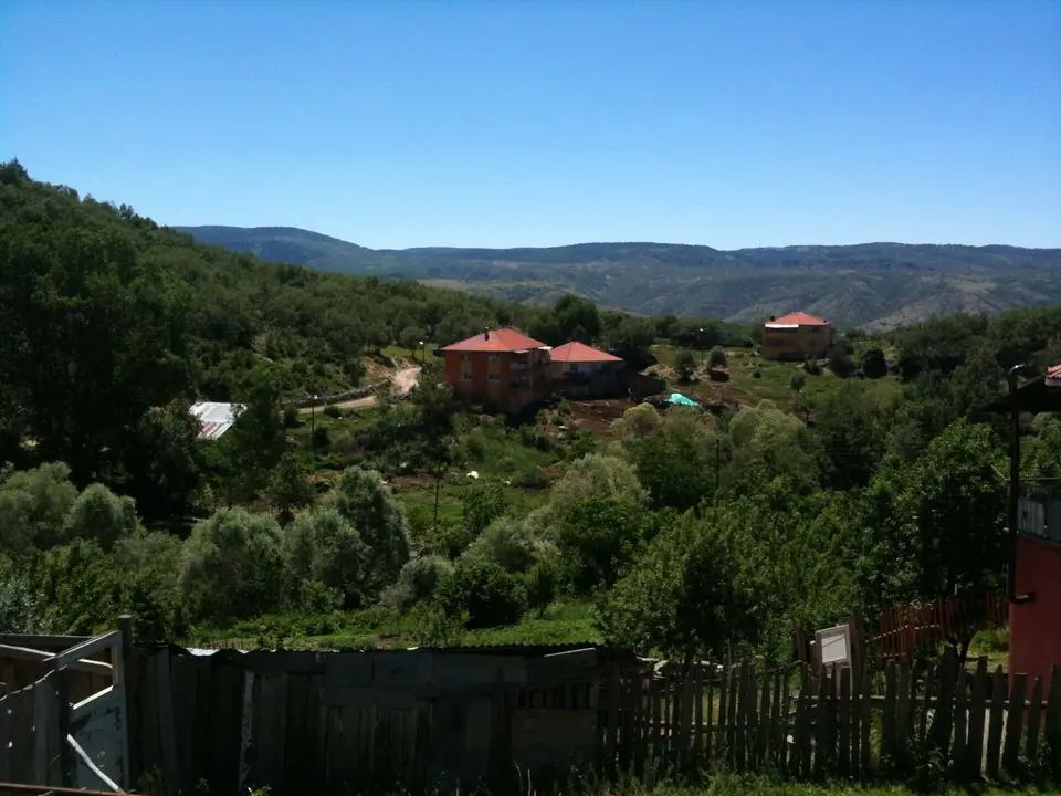 Yukarıçanlı mahallesinden bir görünüm (Kızılcahamam, Ankara)